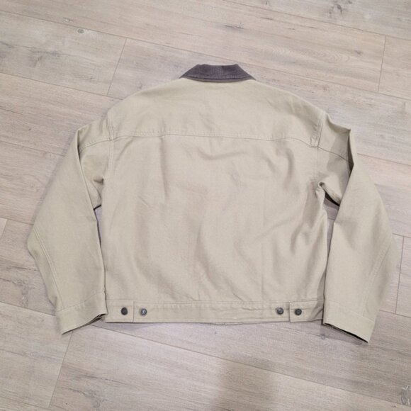 GAP Men's Barn Chore utility jacket Tan Brown M - Picture 10 of 12